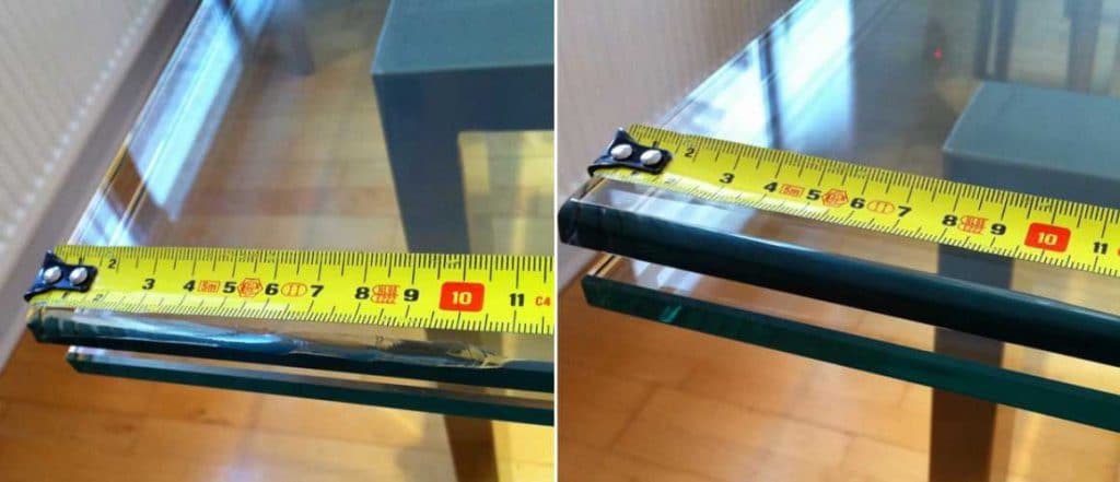 glass-table-damage and repair