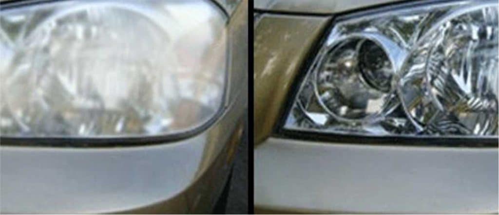 Yellowish Headlight
